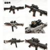 EO G43 Type Magnifier Real Engraved Replica Black EXPS G33 STS Mount 3x Magnifire Booster Scope G43 [AERITH BLACK] (Black BK)