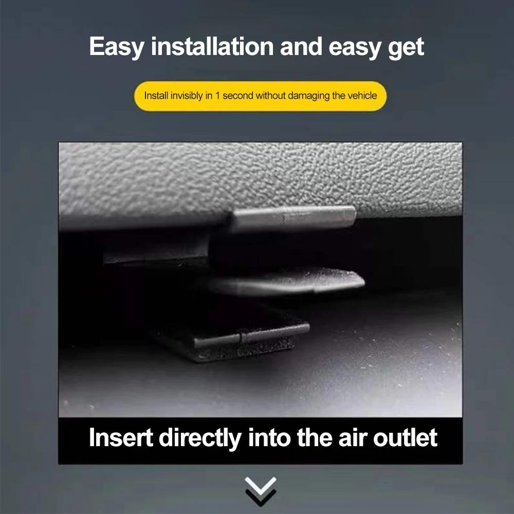1/2Pieces Air Outlet Aromatherapy Clip Car Interior Fastener Air Perfume Bracket For Tesla Model 3 Y Highland Juniper 2021-2025