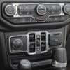Fönsterkontrollknapp Dekoration Dekorativt Skydd Klistermärke Passar För Jeep Wrangler JL För JT Gladiator 2018 Och Upp Interiörtillbehör