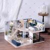 Handmade Wooden DIY Miniature House Model - Kids' Educational Birthday Gift