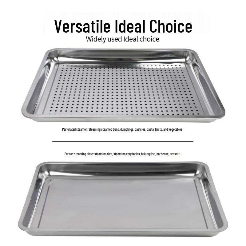 Stainless Steel Serving & Steaming Tray