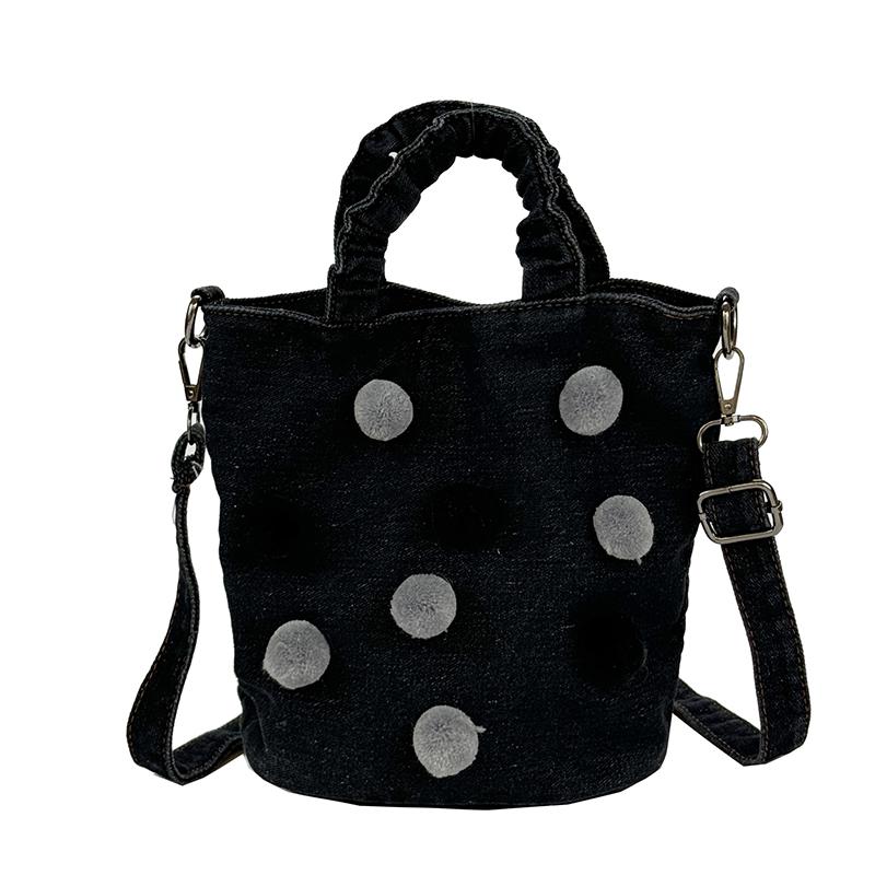Denim Eimer Tasche Damen Schulter Crossbody Tasche