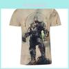 Premium Quality The Avengers Endgame Thanos Men Short Sleeve O-neck Graphic T Shirt Tops Blouse