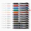 Pentel EnerGel Gel Ballpoint Silver 10 Pens Pen, Retractable, 0.5mm, Barrel, Green,