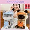 Fishing Cat Plush Toy With Pp Cotton Filling For Kids Gift And Home Decor