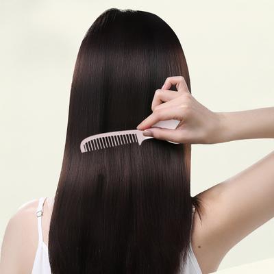 Self-Standing Hair Comb U-Shaped Teeth Comb with Weighted Base Men Women Thick Curly Wet Hair Styling Detangling Comb