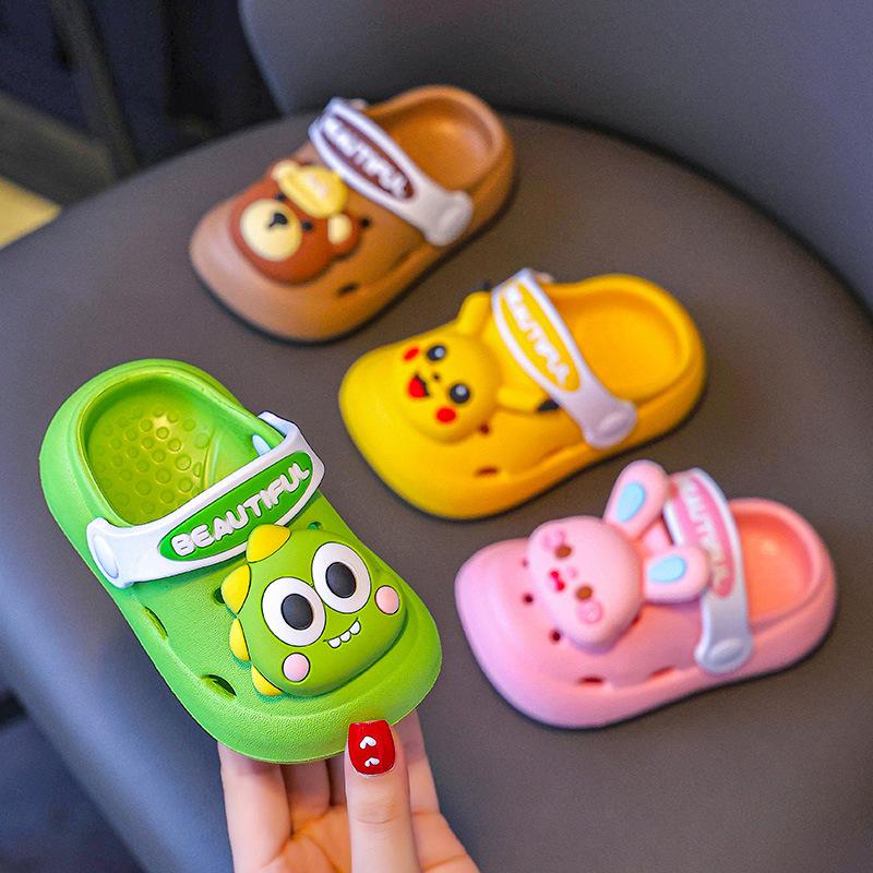 Children's Summer Sandals for Boys and Girls, Baby Clogs for Outdoor Wear, Beach and Home Use, Non-slip Cute Infant Shoes