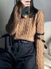 Women's 100% Pure Wool Round Neck Cable Knit Sweater - Thickened, Short Style, Autumn/Winter Collection