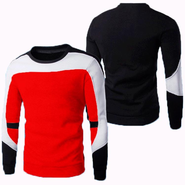 Men's Patchwork Jacket Sweater: Korean Style Casual Pullover (Spring/Autumn 2020)