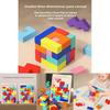 Wooden 3d Tetris Puzzle For Kids Brain Training Educational Toy