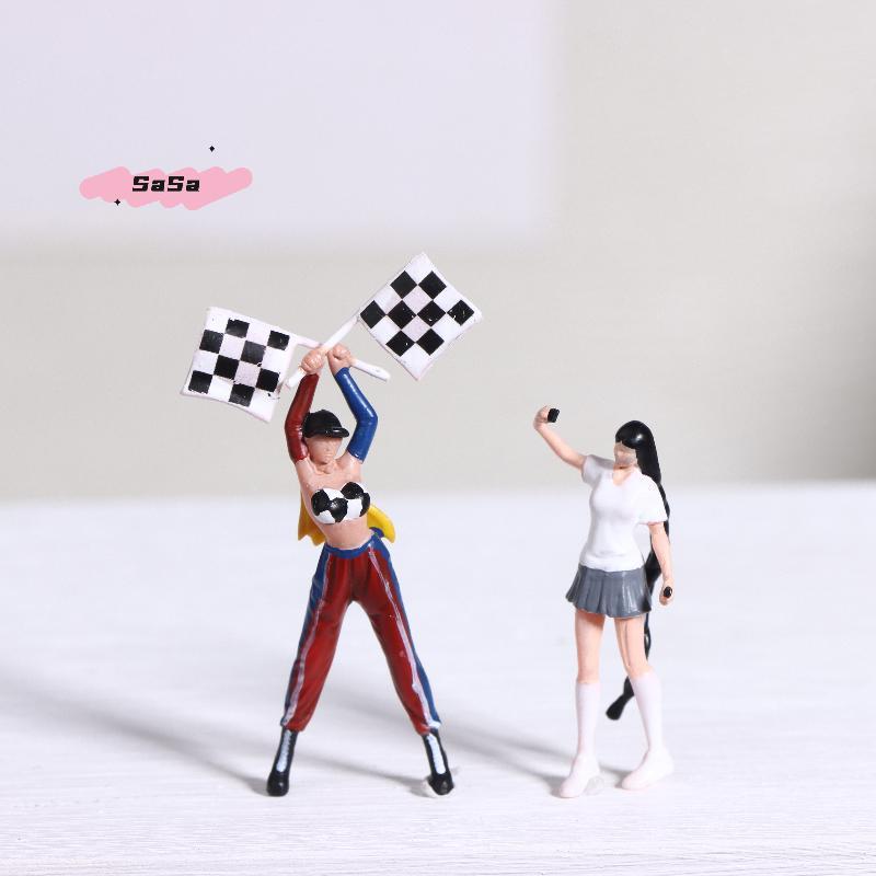 S-1 Pc 1/64 Miniature Sand Table Figure Model Diorama - Creative Photography Prop Collection Decoration For Scenery Layout