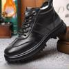 Thickened Warm Shoes, Gaobang Snow Boots, Thick-soled Anti-slip Fleece Casual Cotton Shoes