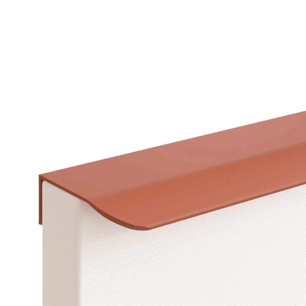 Aluminum Zinc Zinc Alloy Nvisible Cabinet Handles Morandi Color Embedded Wardrobe Handles  Drawer Handle