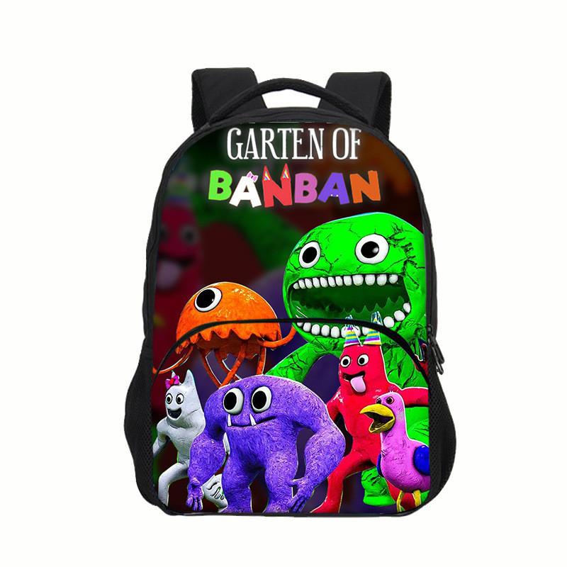 Garten Of Banban 3 Kinder Schulrucksack Mit Lustigem Anime Muster Für Schüler der 3. und 4. Klasse