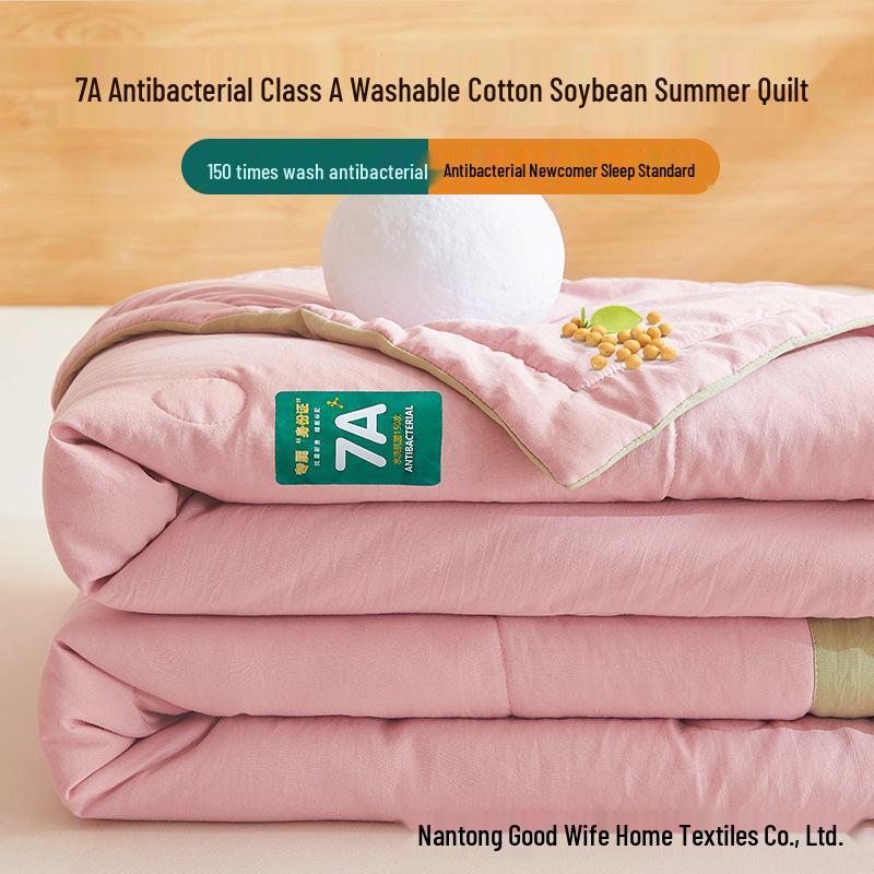 

Хлопковое летнее одеяло класса А, пригодное для стирки, для мамы и малыша - 1,5 односпальное одеяло для кондиционера, идеальный праздничный подарок 120x150cm-2.4 jin