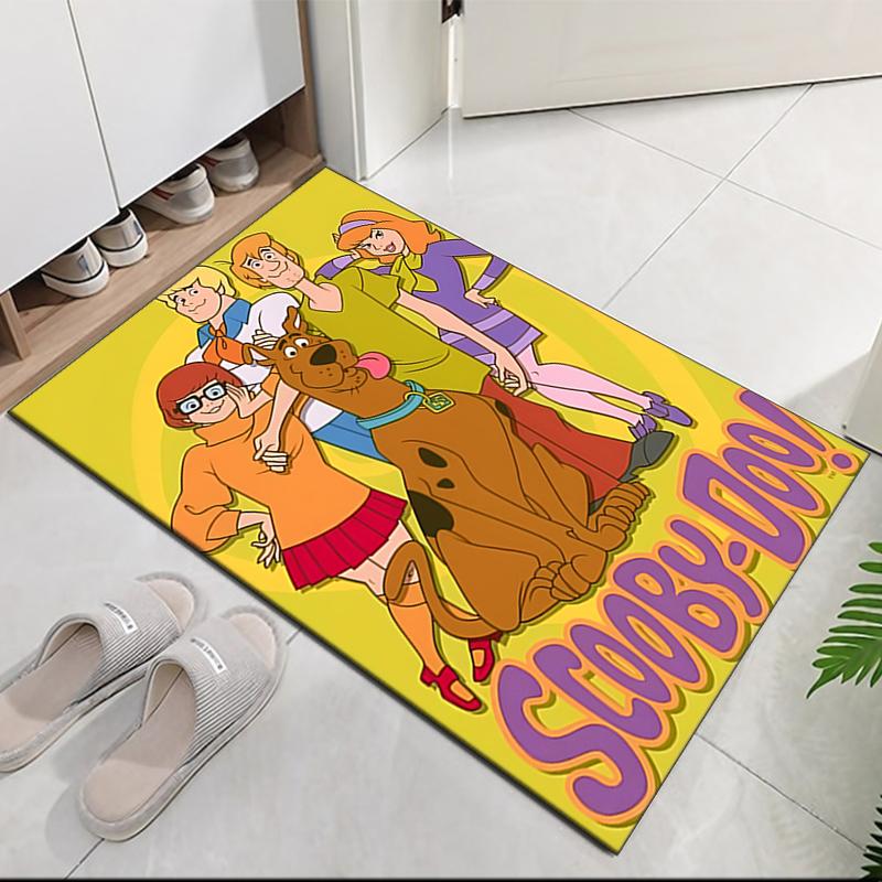 Scooby-Doo Printed Carpetrugfor Office Chair Living Room Bedroom Kitchen Room Decor Gifts
