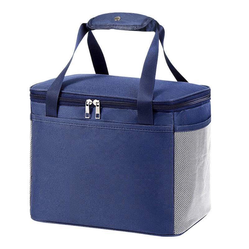 Insulated Food Delivery Bag with Ice Pack for Camping, Home, or Car Cooling