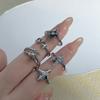 Niche Starlight Full Of Diamonds, Zir*****Pen Ring, Super Fairy Tide Cool Light Luxury, Niche High-End Feeling Stacked Ring Woman
