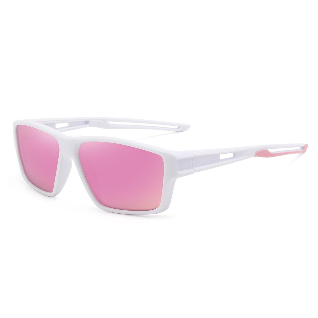 New European and American polarized sports sunglasses men's and women's outdoor cycling fishing colorful sunglasses UV protection goggles