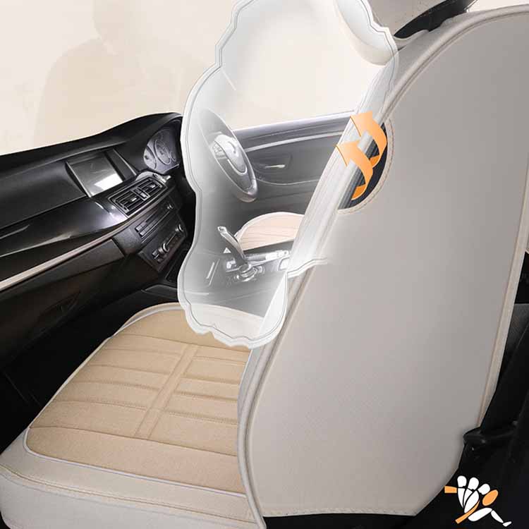 Full Envelope Car Seat Cover Breathable Seat Cover Linen Special Cushion Four Seasons Universal Seat Cushion