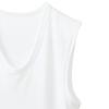 Angle Classic U-Neck Sleeveless Men's White
