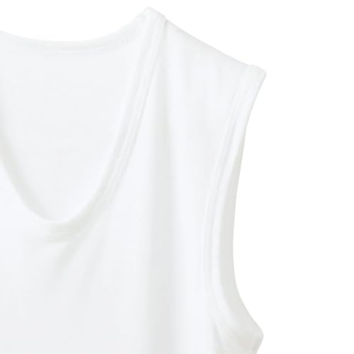 Angle Classic U-Neck Sleeveless Men's White