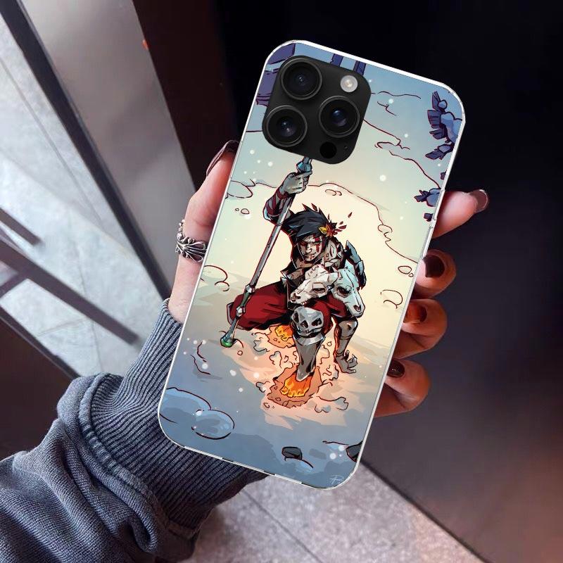Game Hades Action Phone Case For iPhone 17 Air 11 13 Mini 14 15 Plus 16 12 Pro Max 16E SE 7 8 Pattern Soft TPU Back Cover 17 Ai