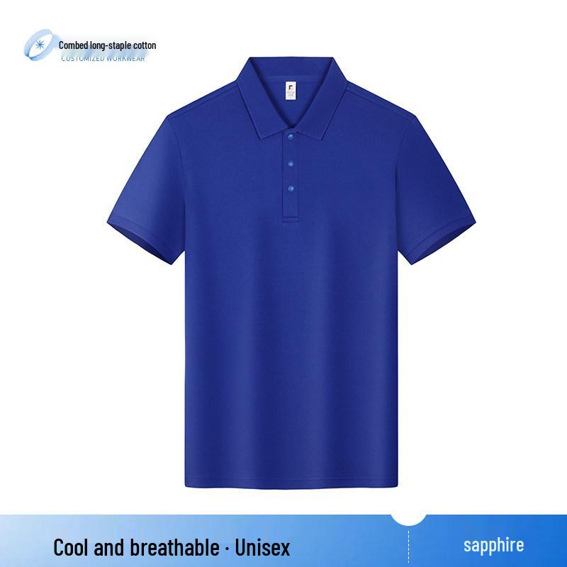 Women s Purple Summer School Polo with Logo - Class Reunion Workwear Shirt 3XL