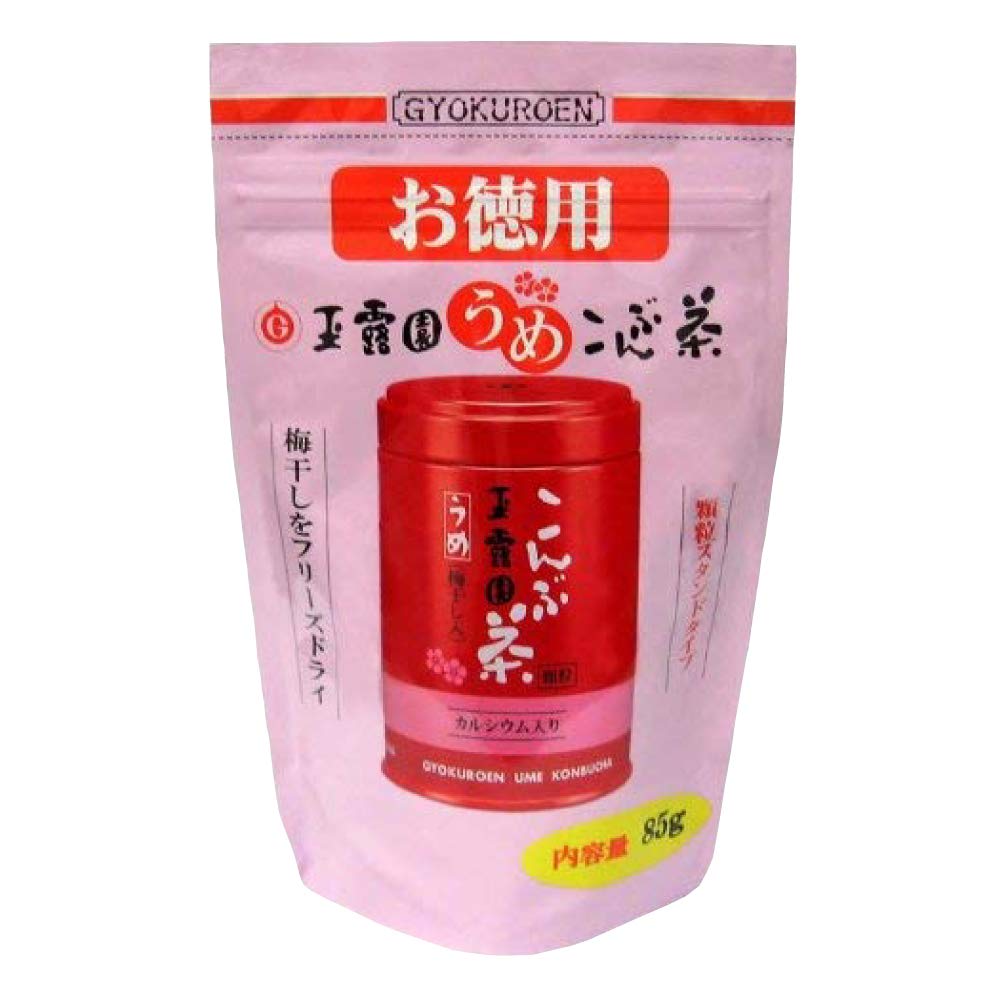 Kahoruen Gyokuroen Ume Kombu Value 85g Tea, Pack,