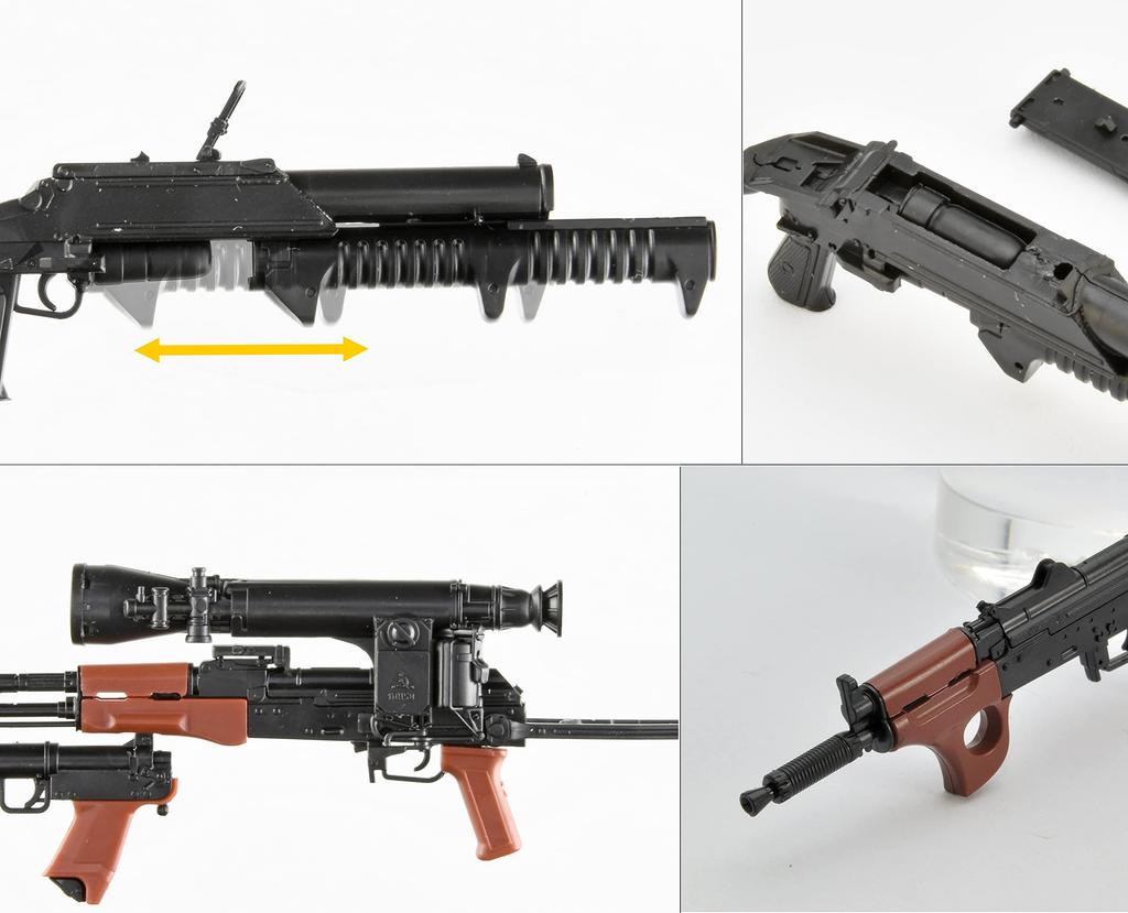 TOMYTEC Little Armory LS08 AK Kayori Anna Mission Pack Plastic Model 323105