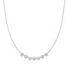 ANIA HAIE Silver Pave Multi-Bead Chain 925 Silver Necklace N065-07H