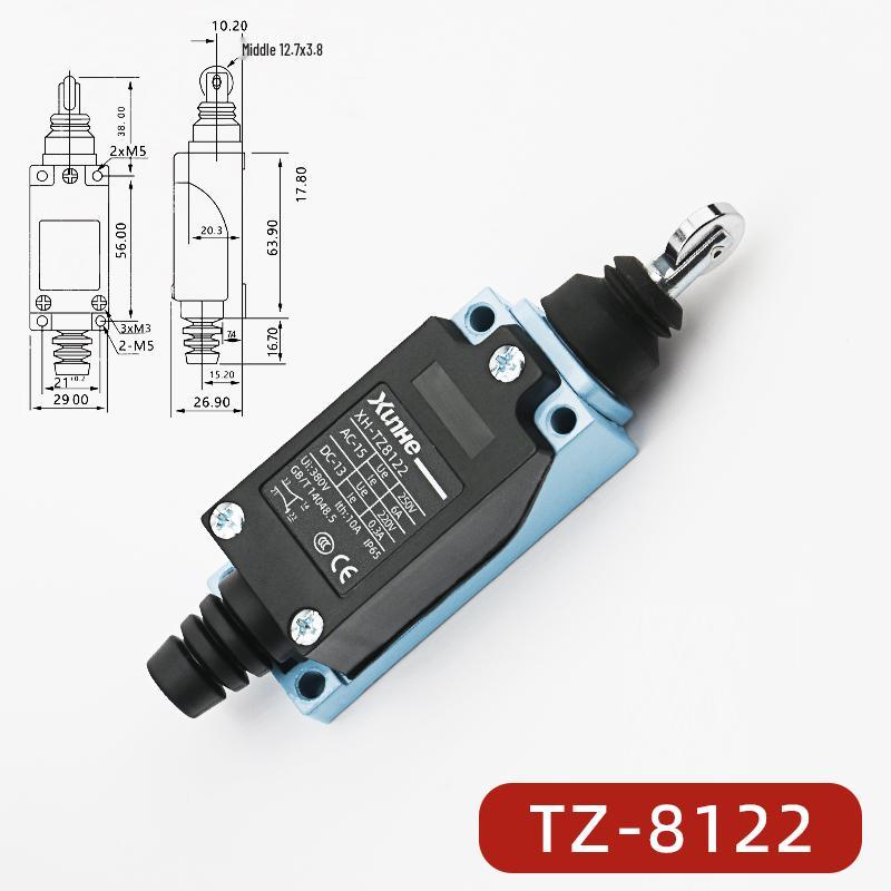 Limit Micro Switch TZ-ME8108 Series: Models 8104, 8107, 9101, 8111, 8112, 8166
