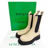 Excellent BOTTEGAVENETA Boots The Rug Side-gore Chelsea Boots, Leather 38 592045 Used