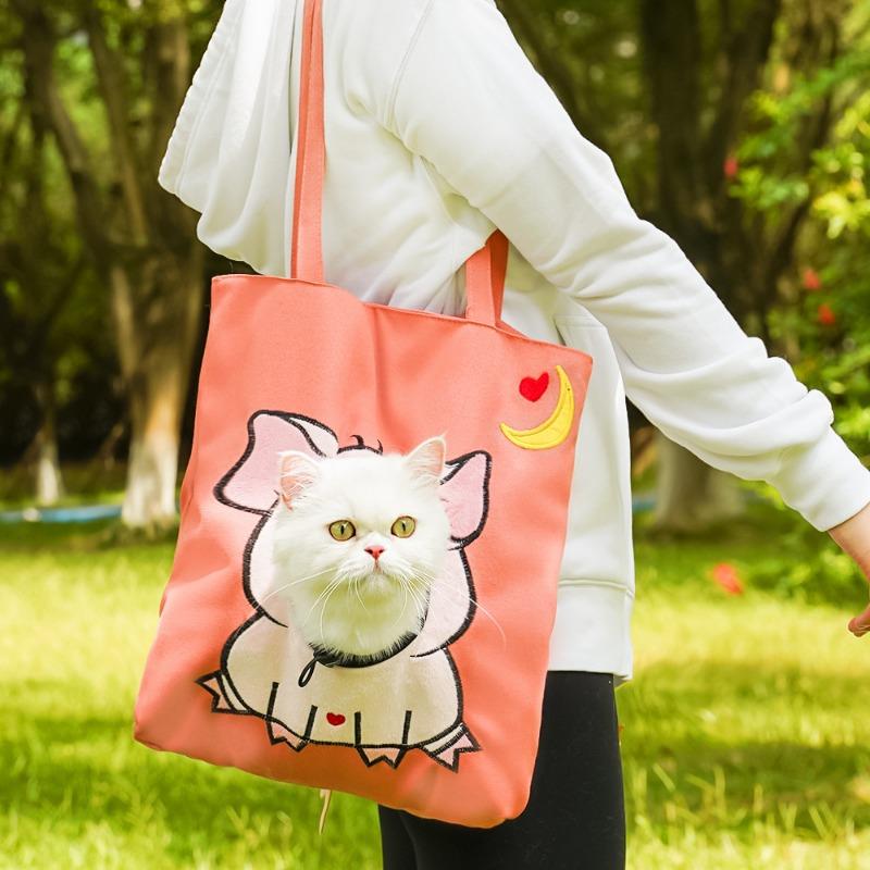 Pet Dog Outings, Cat Bags, Crossbody and Hand-held Cat Bags, Small Dog Outings, Dog Single-shoulder Bags and Other Supplies