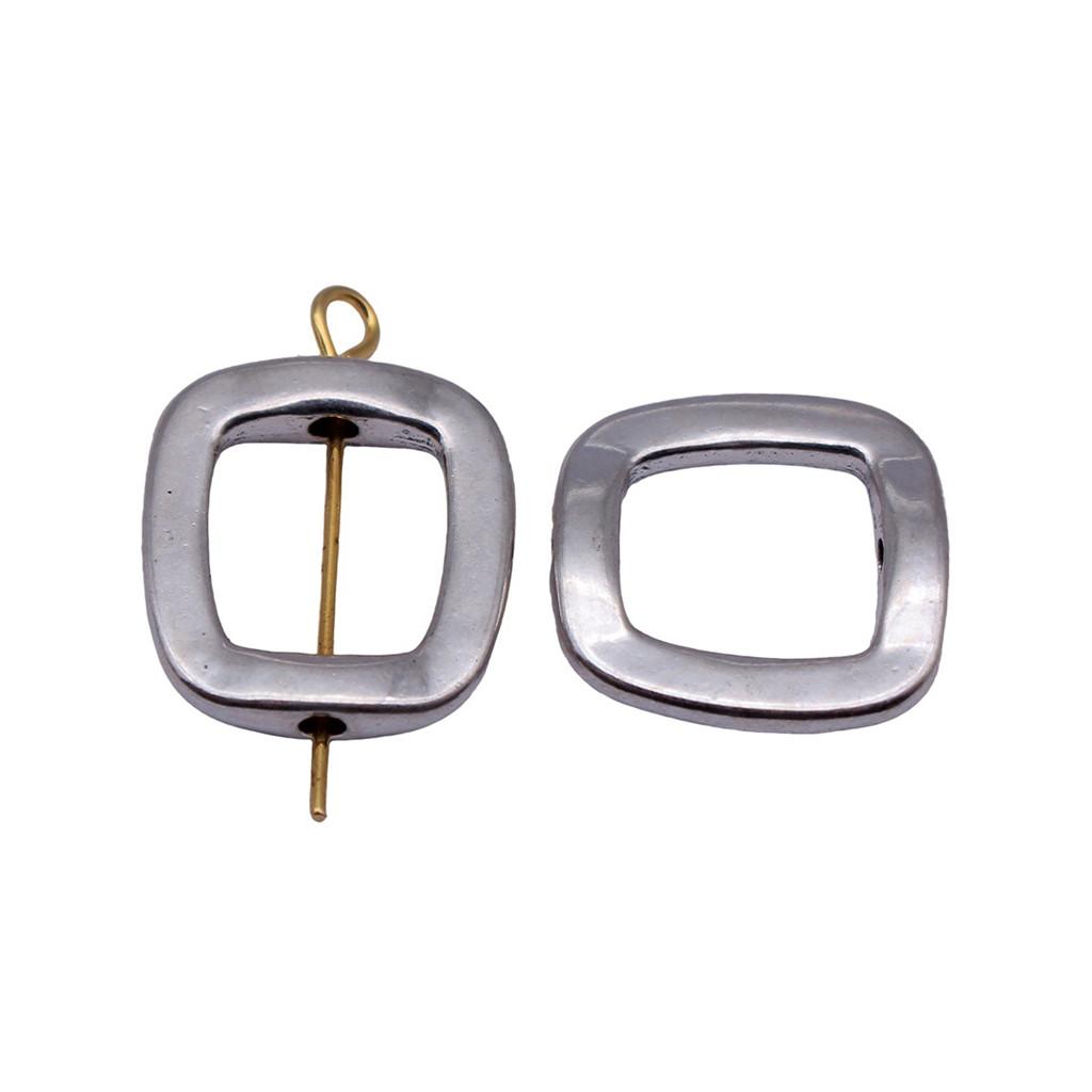 Openwork Beads Mini Hole Geometric Frames For Minimalist Jewelry Components