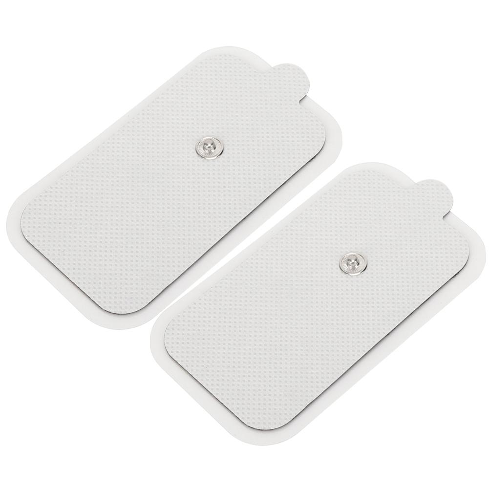10ks 5x9cm/2x3,5in EMS/TENS Fyzioterapeutická náplast na opakovaně použitelné meridiány masážní elektrody