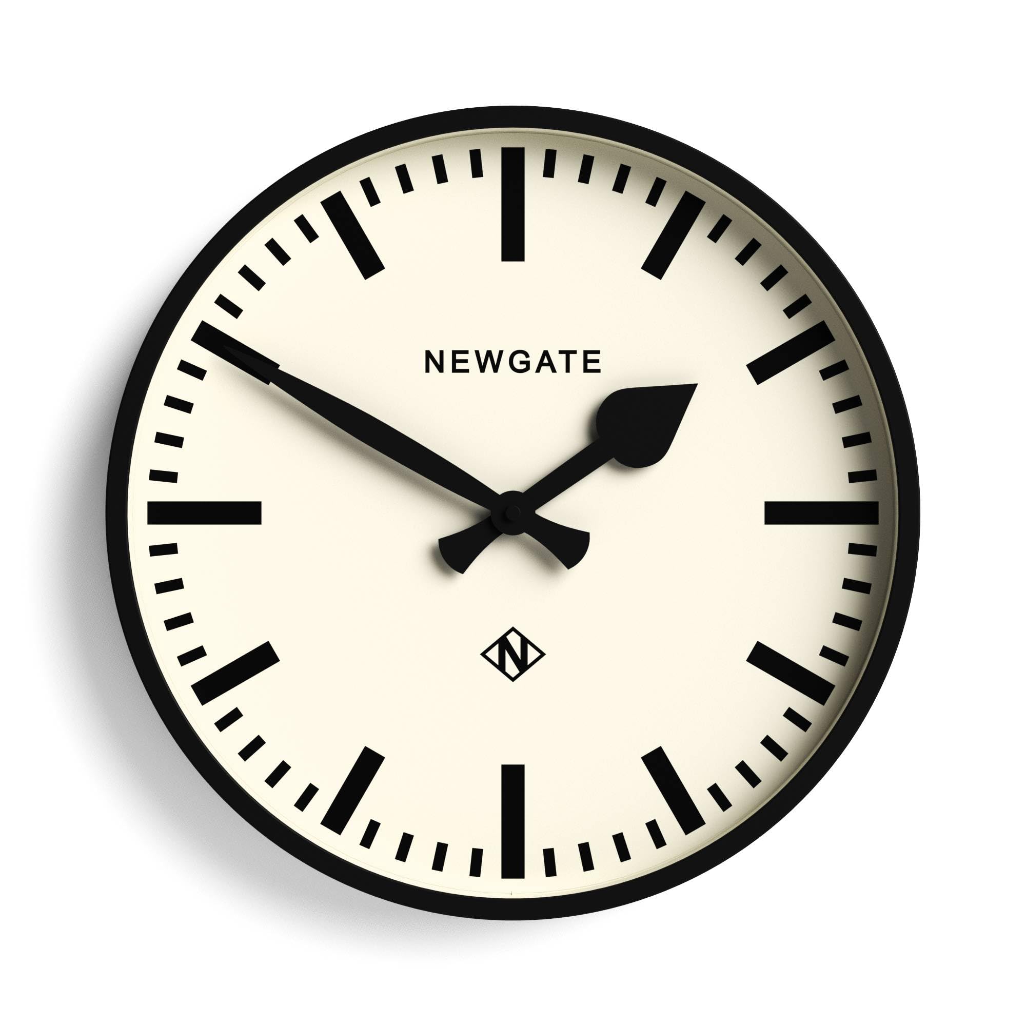 NEW GATE Wall Clock Number Three Railway NUMTHR390K BLACK [Used]