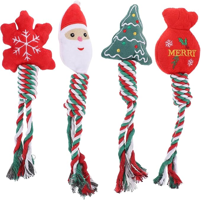 New Design Christmas Dog Toys Wholesale Funny Customized Dog Toys Dog Squeaky Toy Christmas