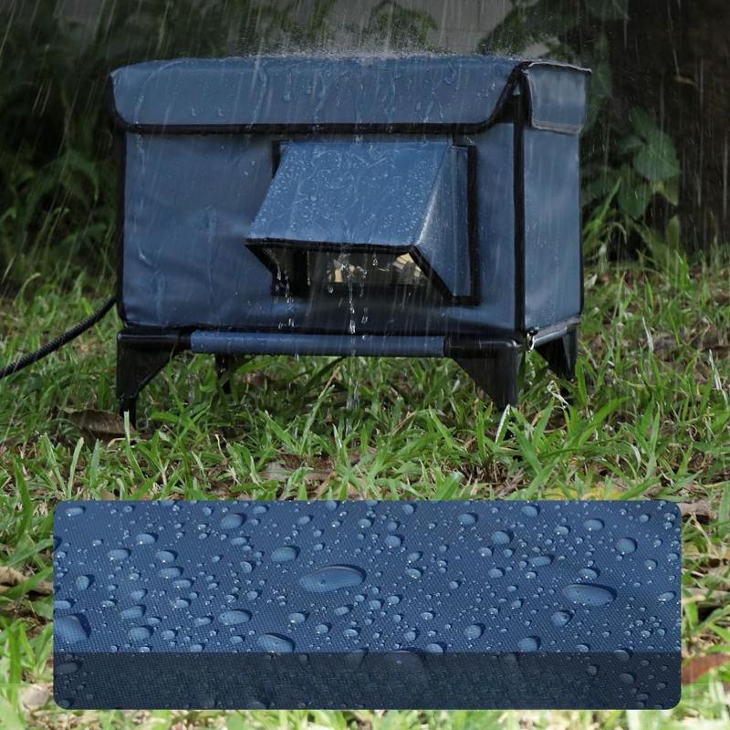 Outdoor Heating Insulation Cat House Waterproof Folded Keep Warm Cat Delivery Room Insulated Rain Pet Fence Cat Tent Supplies