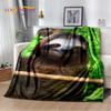 Cute Sloth Series Cartoon Soft Plush Blanket,Flannel Blanket Throw Blanket for Living Room Bedroom Bed Sofa Picnic Cover Kids 3D