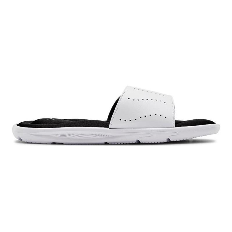 Under Armour Ignite 9 Slide White Women Sneakers Black 3022717-100