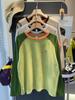 2025 Autumn/Winter Women's Dopamine Color Block Warm Plush Raglan Long Sleeve Base Layer T-shirt.