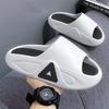 Fashion Summer Thick Sole Slippers Men Women EVA Soft Bottom Indoor Home Slides Sandals Light Beach Shoes Male Slippers Flip Flops