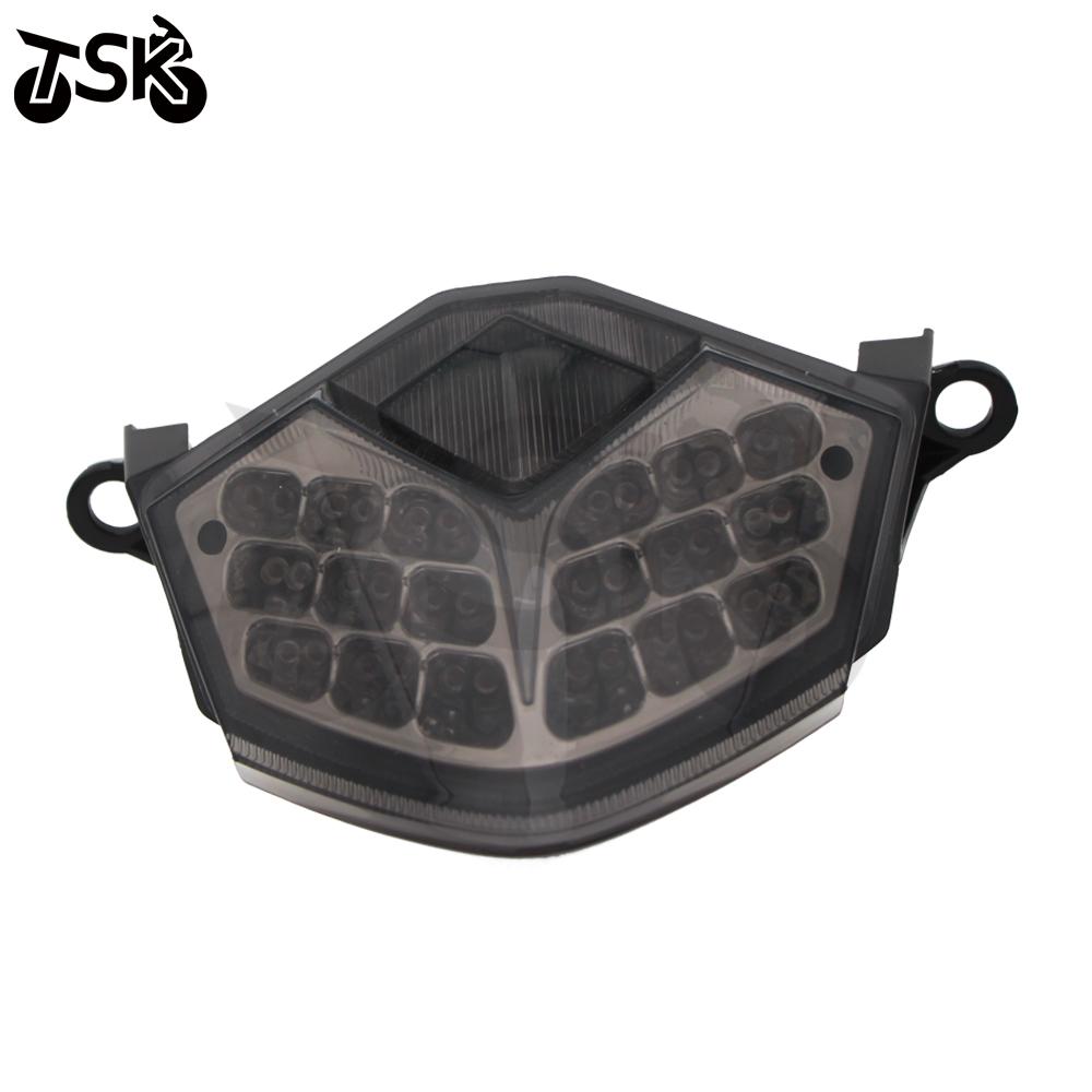 Motorcycle Tail Light Brake Turn Signals Rear LED Lamp For Kawasaki Z750 2007-2013 ZX10R 2008-2010 Z1000 2007-2009 ZX6R