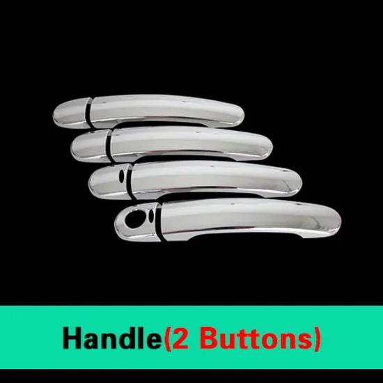 For Nissan Tiida C11 2004-2011 Chrome Door Handle Covers Tiida Latio Versa Trazo Sedan 2006 Accessories Stickers Car Styling
