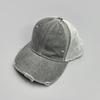 Retro Personalized Old Broken Wind Baseball Cap Men'S And Women'S Sunshade Breathable Mesh Casual Truck Hat