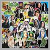 50 Autocolante Decorative Impermeabile cu Vedeta Cântăreață Billie Eilish,
