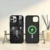 Edgy Dark Gothic Scorpion Phone Case For iPhone17,16,15,14,13,12,11 Plus,Pro Max Magnetic For Magsafe Wireless Charging