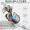 Type-C Earphones Wired HIFI Sound Quality USB-C Volume Control Deep Bass Noise Cancelling Microphone Call Compatible High-Resolution Clear Calls Phone
