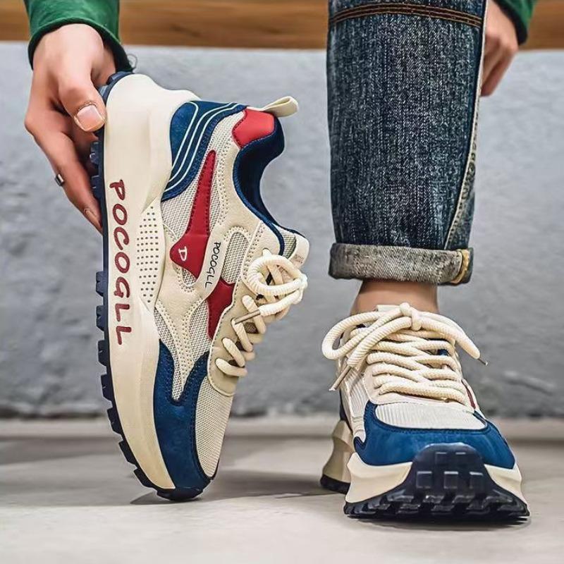 Baskets Décontractées Extérieur Homme Chaussures de Course Respirantes Haute Qualité Confortables Semelle Souple Chaussures de Sport de Basketball Chaussures Vulcanisées